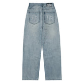 MIXED EMOTION Rhinestones Jeans